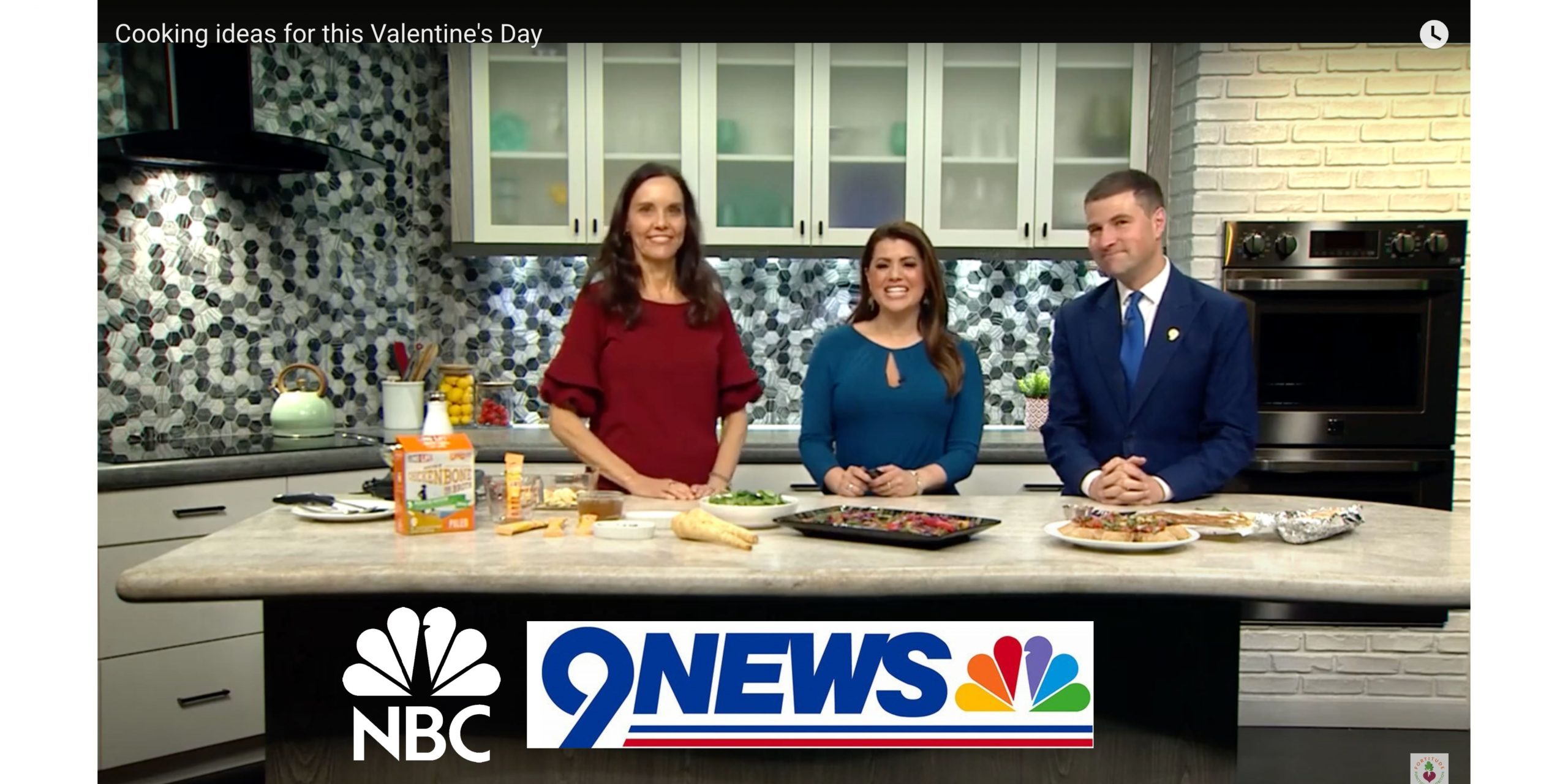 NBC News Valentine Cooking with Julie Olson